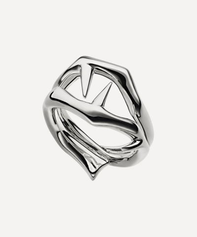 Shop Shaun Leane Sterling Silver Blackthorn Branch Band Ring