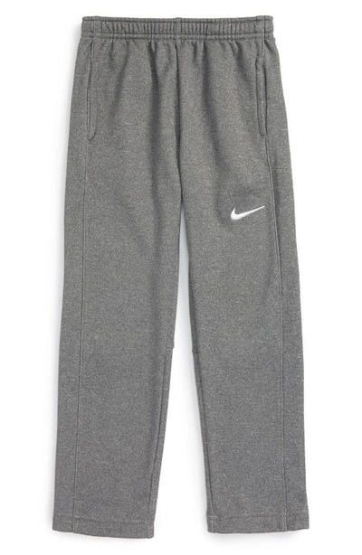 Nike Kids' 'therma Ko' Dri-fit Fleece Pants In Dark Grey Heather | ModeSens