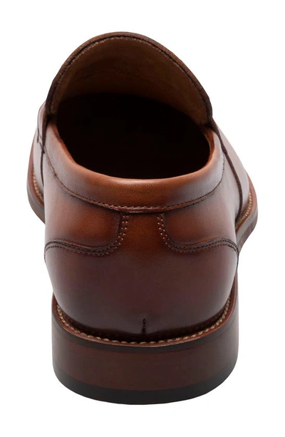 Stacy Adams Mccleary Leather Loafer In Cognac