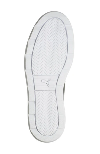 Puma Karmen Rebelle Platform Sneaker In  White- Black