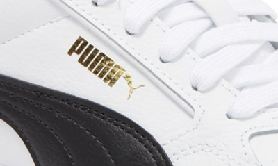 Puma Karmen Rebelle Platform Sneaker In  White- Black
