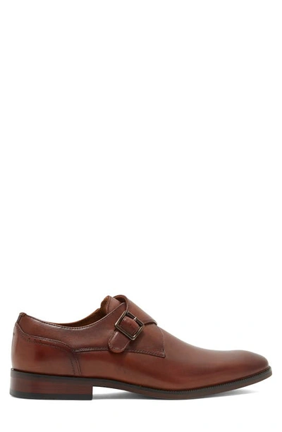Florsheim Ravello Leather Monk Strap Shoe In Cognac