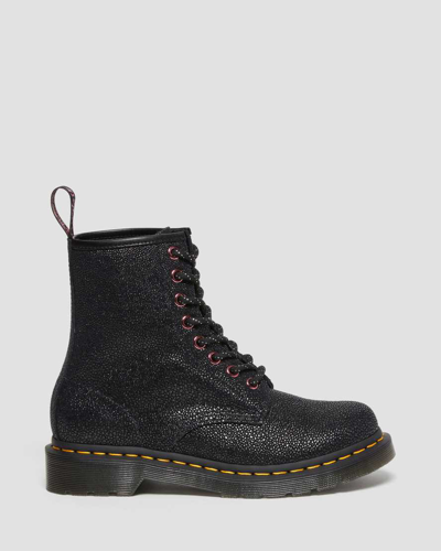 Shop Dr. Martens' 1460 Women's Bejeweled Lace Up Boots In Black