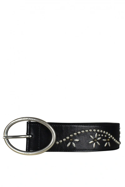 Shop Saint Laurent Studded Belt