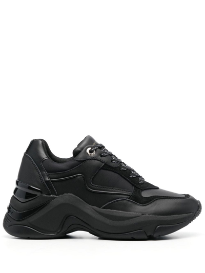 Tommy Hilfiger Chunky Lace-up Leather Sneakers In Schwarz | ModeSens