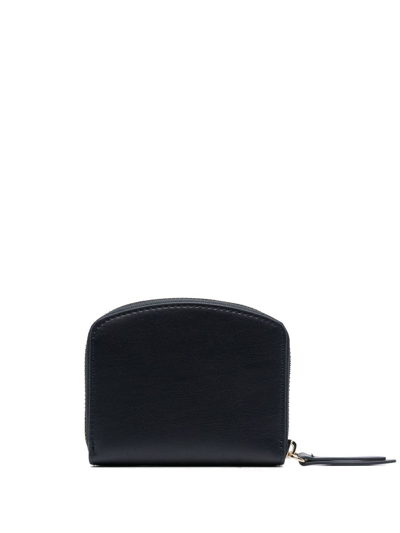 Tommy Hilfiger Charm-detail Zip-up Wallet In Blau