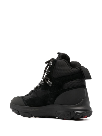 Shop Polo Ralph Lauren Panelled Ankle-length Trail Boots In Schwarz