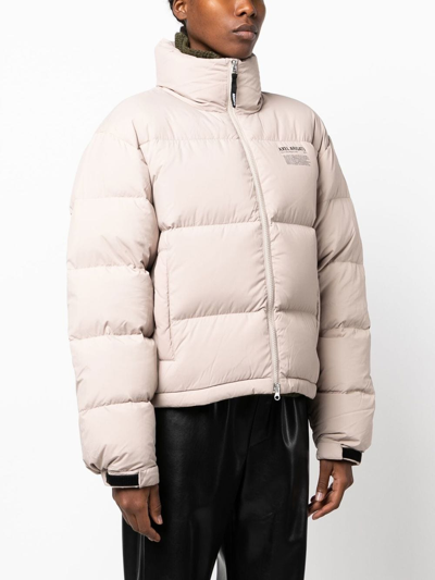 Axel Arigato Observer Down Puffer Jacket In Neutrals