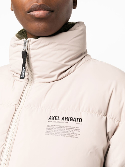 Axel Arigato Observer Down Puffer Jacket In Neutrals