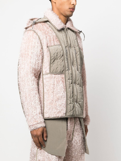 Shop Craig Green Reversible Quilted Jacket In Rosa