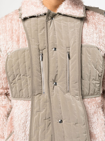 Shop Craig Green Reversible Quilted Jacket In Rosa