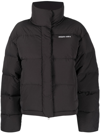 Shop Axel Arigato Atlas Down Puffer Jacket In Black