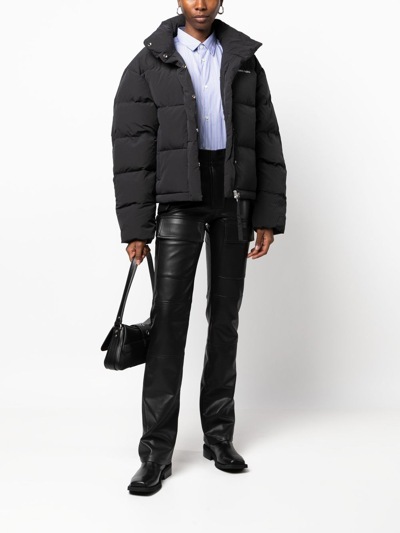 Shop Axel Arigato Atlas Down Puffer Jacket In Black