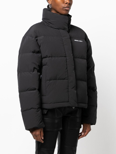 Shop Axel Arigato Atlas Down Puffer Jacket In Black