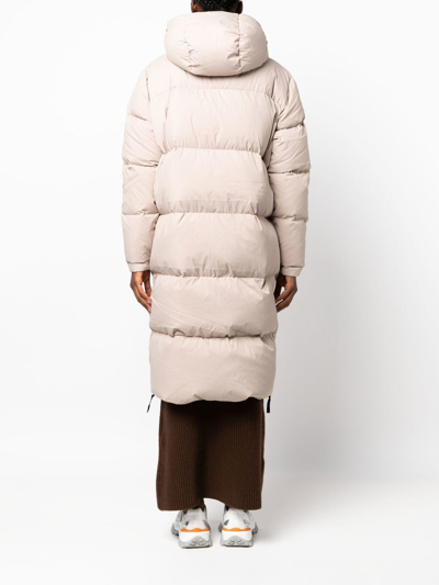 Axel Arigato Lumia Down Puffer Coat In Neutrals