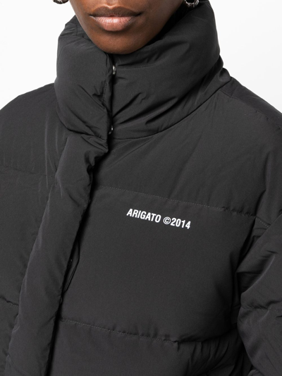 Shop Axel Arigato Atlas Down Puffer Jacket In Black