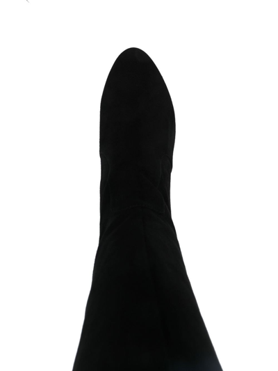 Stuart Weitzman Yuliana Knee High Slouch Boot In Black