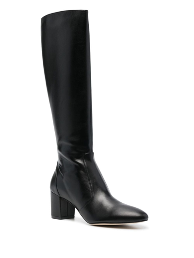Shop Stuart Weitzman Yuliana 60mm Knee-high Boots In Black