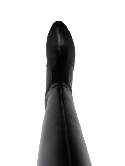 Shop Stuart Weitzman Yuliana 60mm Knee-high Boots In Black
