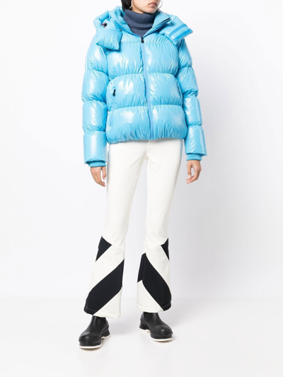 Shop Perfect Moment January Padded Jacket In Blue
