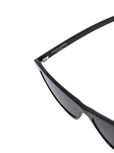 Saint Laurent Cat Eye-frame Sunglasses In Black