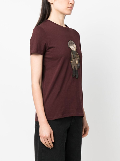 Ralph Lauren Polo Bear Short-sleeve T-shirt In Rot