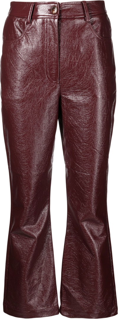 KITRI FLARED CROPPED TROUSERS 