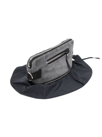 Shop Craig Green Packable Bucket Hat In Grau