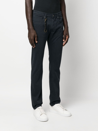 Shop Incotex Straight-leg Jeans In Blau