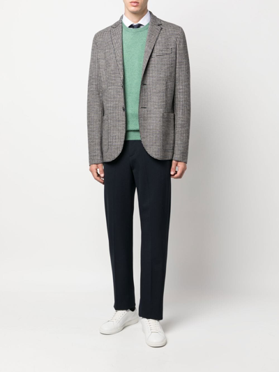 Fedeli Fine Knit Cashmere Jumper In Green