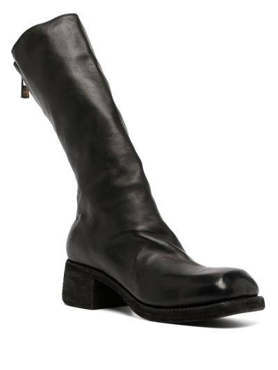 Shop Guidi Soft Horse 50mm Boots In Black
