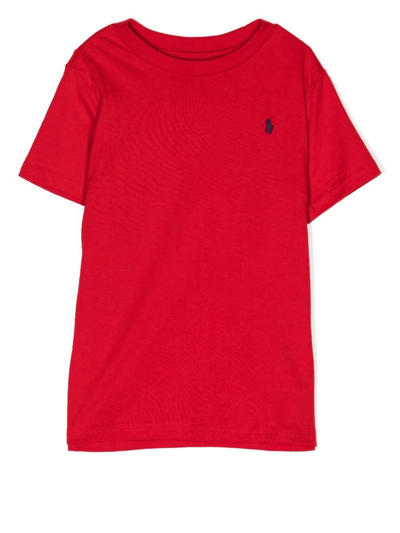Polo Ralph Lauren Polo Pony-embroidered Cotton T-shirt (set Of Three) In Mehrfarbig