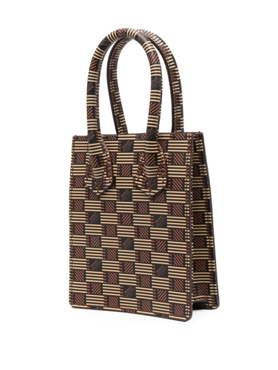 Moreau Suite Junior Tote Bag In Braun