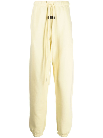 Shop Essentials Drawstring Straight-leg Track-pants In Gelb