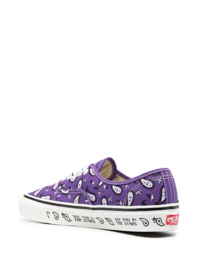 Shop Vans Paisley-print Sneakers In Violett