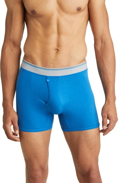 Mack Weldon 18-hour Jersey Boxer Briefs In North Star