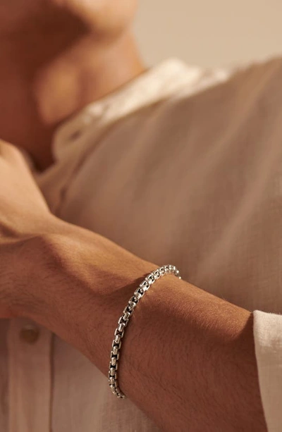John Hardy Men's Classic Chain Sterling Silver Box Chain Bracelet In Silver