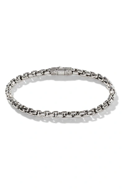 John Hardy Men's Classic Chain Sterling Silver Box Chain Bracelet In Silver