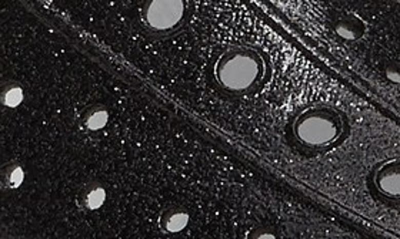 Shop Native Shoes Jefferson Bling Glitter Slip-on Vegan Sneaker In Black Bling/ White