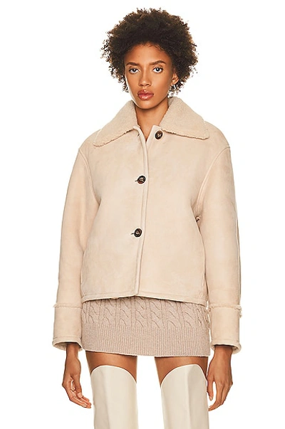 LOULOU STUDIO VIKA SHEARLING JACKET 