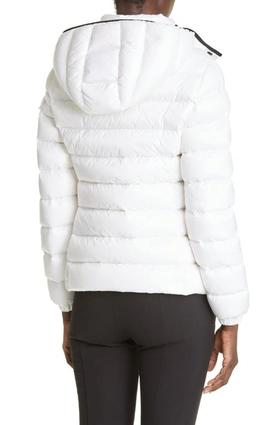 Shop Moncler Bady Water Resistant Down Puffer Jacket In White