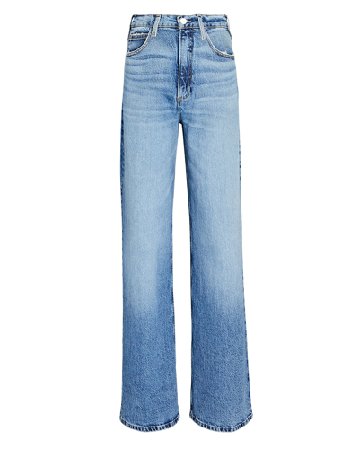 Shop Frame Le High 'n' Tight Wide-leg Jeans In Lomina