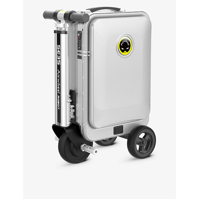 Shop The Tech Bar Silver Airwheels Se3s Holdall Smart Suitcase