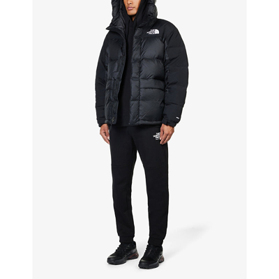 Shop The North Face Men's Black Himalayan Padded Shell-down Hooded Puffer Jacket