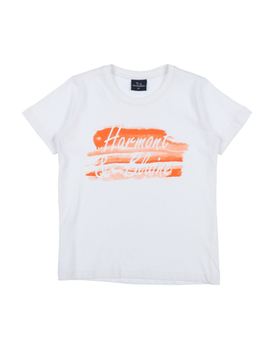 Shop Harmont & Blaine Man T-shirt White Size 6 Cotton