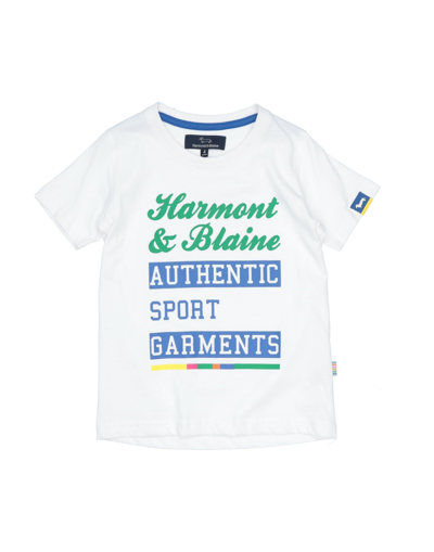 Shop Harmont & Blaine Man T-shirt White Size 8 Cotton