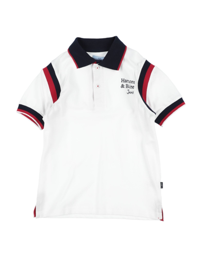 Shop Harmont & Blaine Man Polo Shirt White Size 8 Cotton