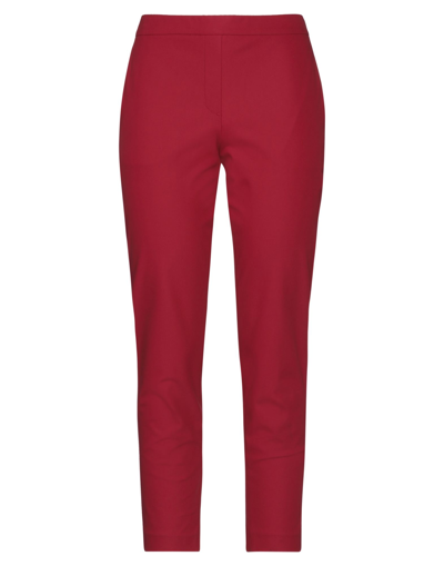 Shop Theory Pants In Brick Red