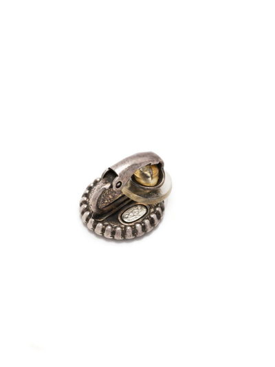 Pre-owned Chanel 1980s La Pausa Clip-on Earrings In Gold