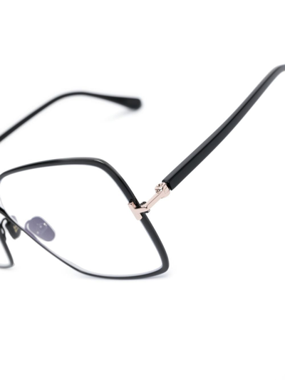 Tom Ford Square-frame Glasses In Black